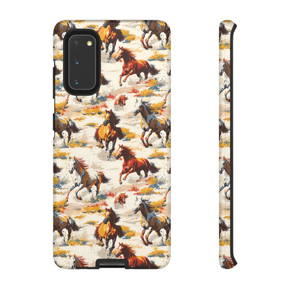Painted Horses White Tough Case