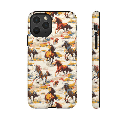 Painted Horses White Tough Case