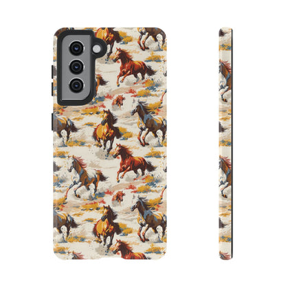 Painted Horses White Tough Case
