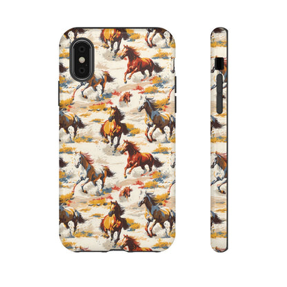 Painted Horses White Tough Case