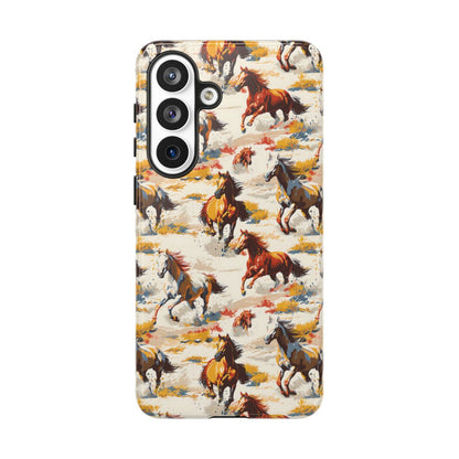 Painted Horses White Tough Case