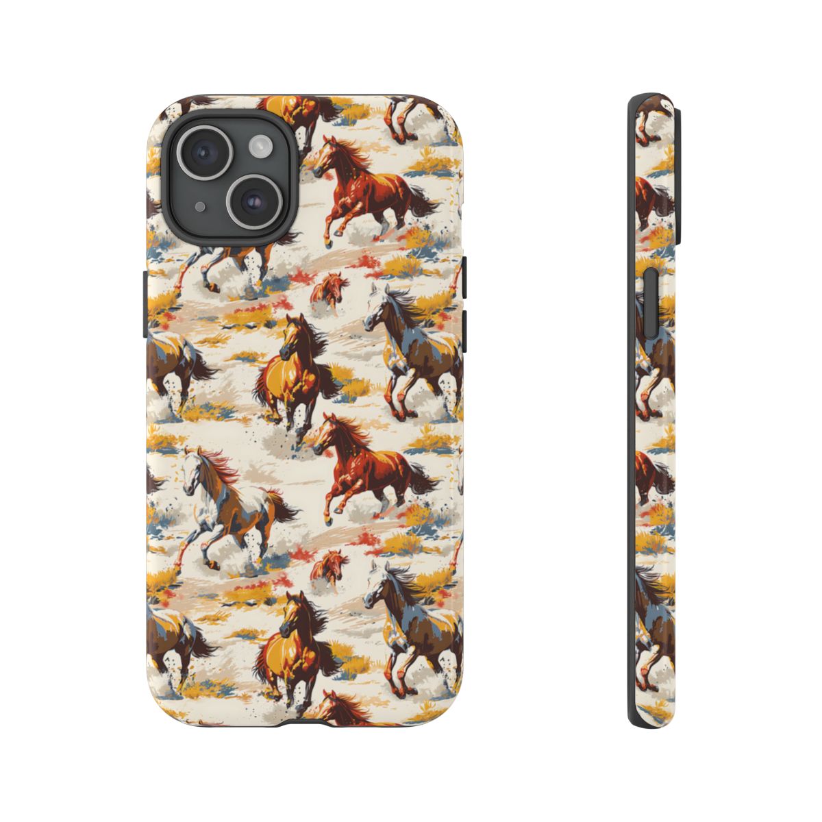 Painted Horses White Tough Case