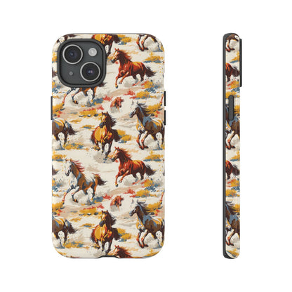 Painted Horses White Tough Case