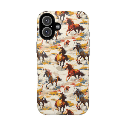 Painted Horses White Tough Case