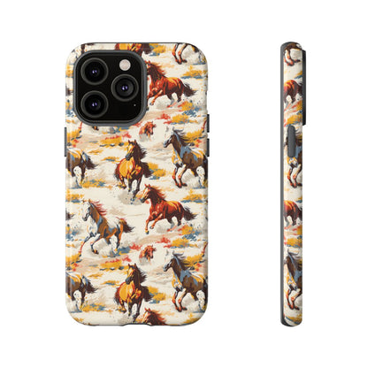 Painted Horses White Tough Case