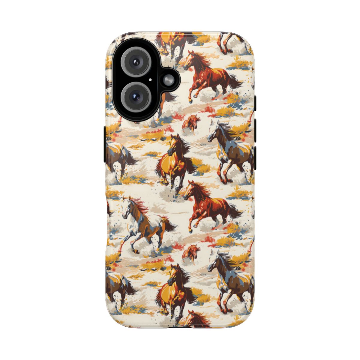 Painted Horses White Tough Case