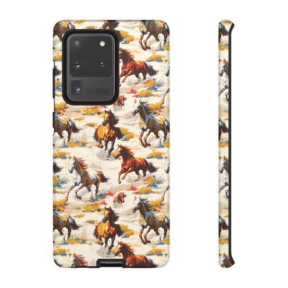 Painted Horses White Tough Case