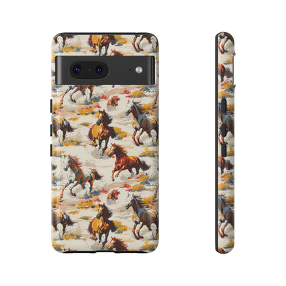Painted Horses White Tough Case