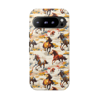 Painted Horses White Tough Case