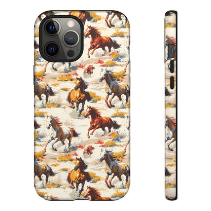 Painted Horses White Tough Case