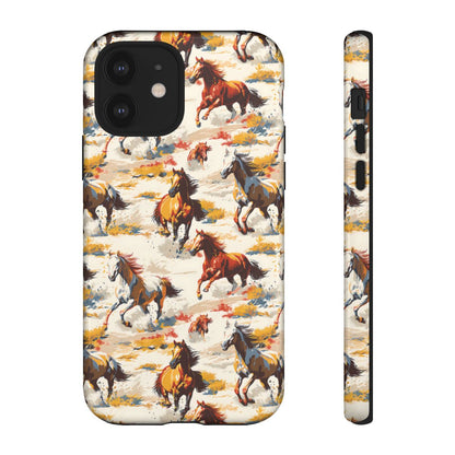 Painted Horses White Tough Case