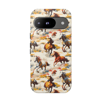 Painted Horses White Tough Case