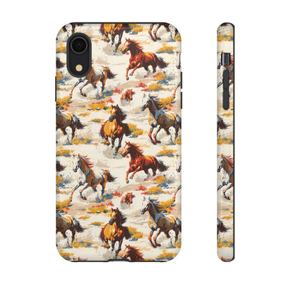 Painted Horses White Tough Case