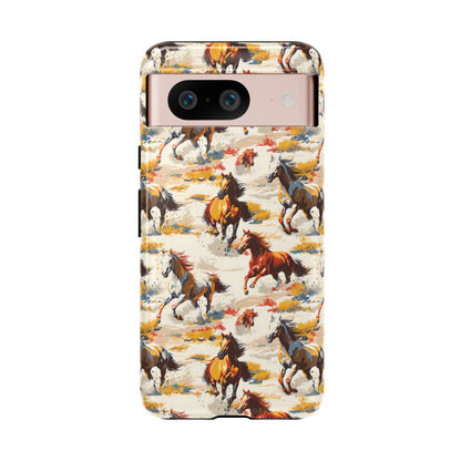 Painted Horses White Tough Case