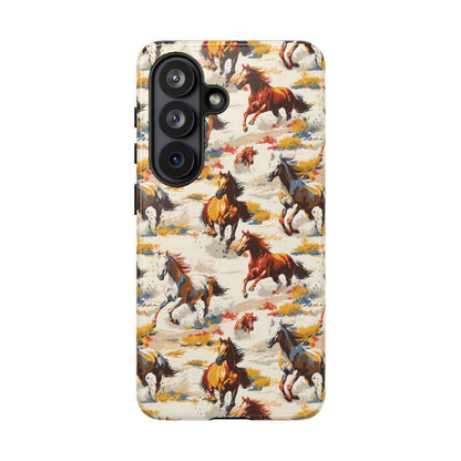Painted Horses White Tough Case