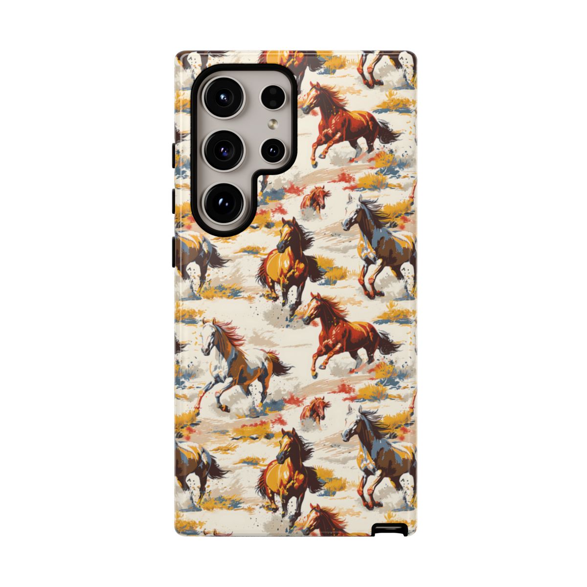 Painted Horses White Tough Case