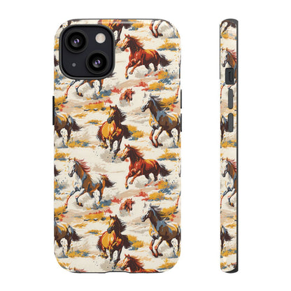 Painted Horses White Tough Case