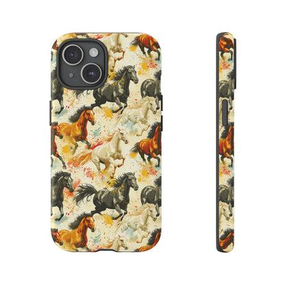 Painted Horses Tough Case