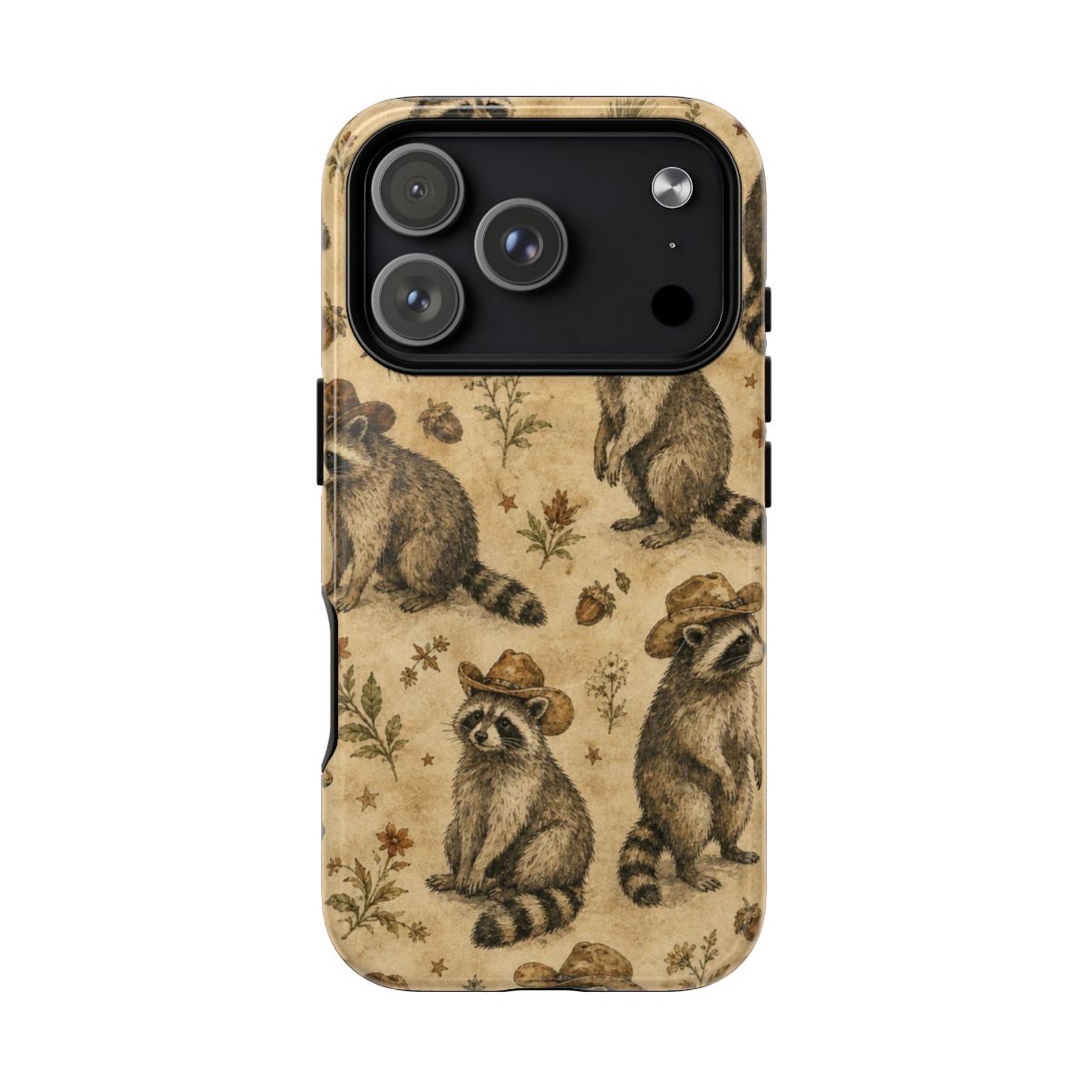 Painted Raccoon Magnetic Case - iPhone 18 Pro