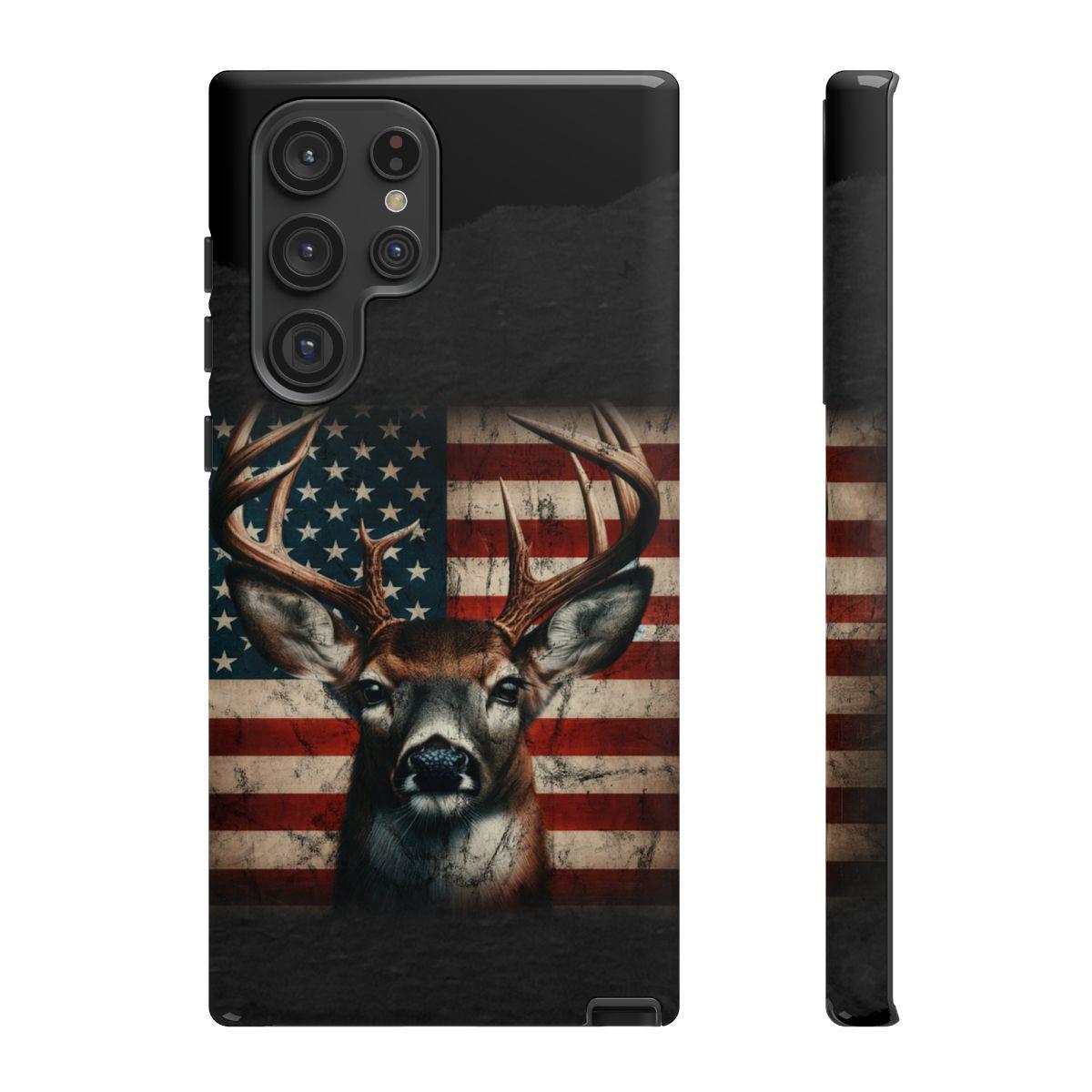 Patriotic Buck Tough Case