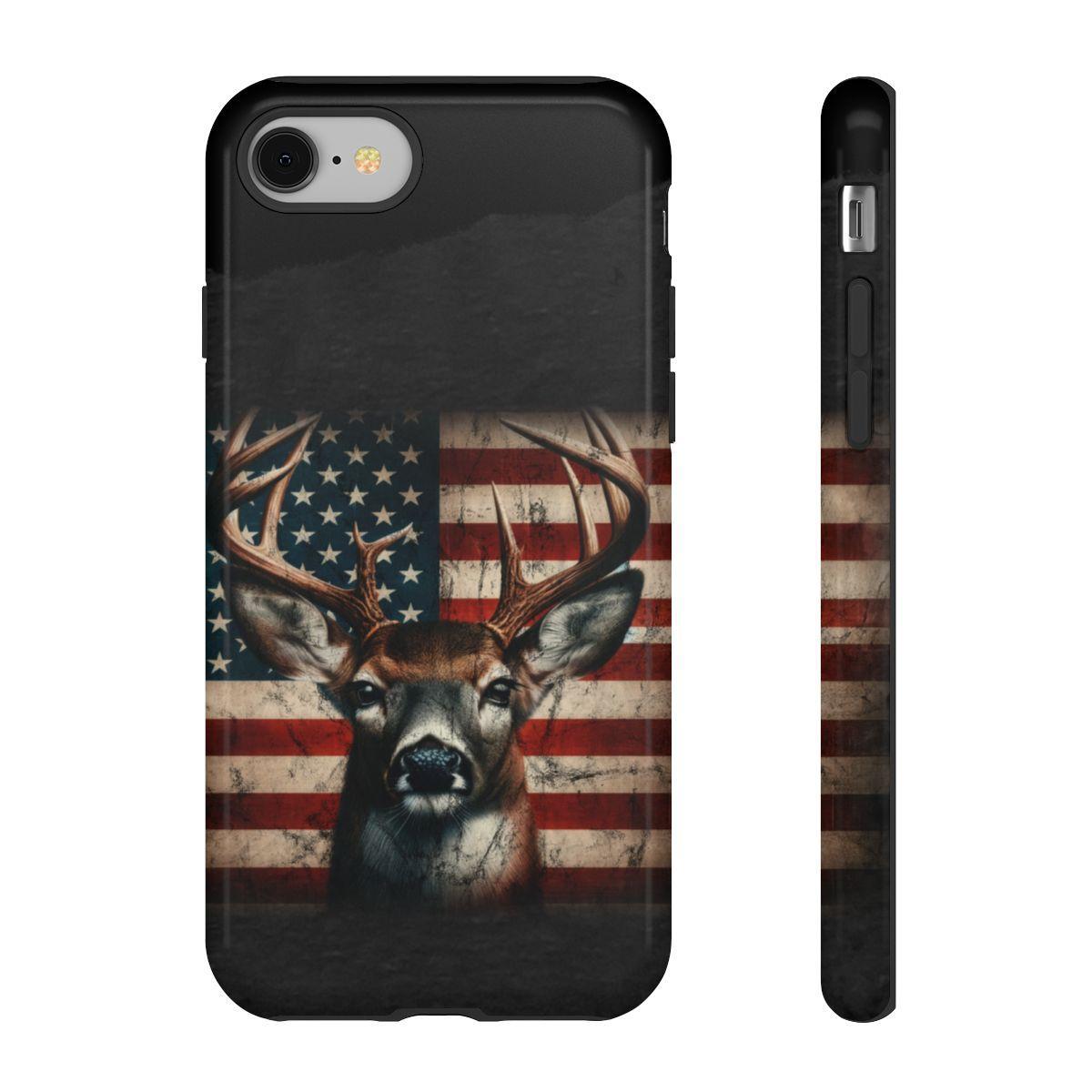Patriotic Buck Tough Case