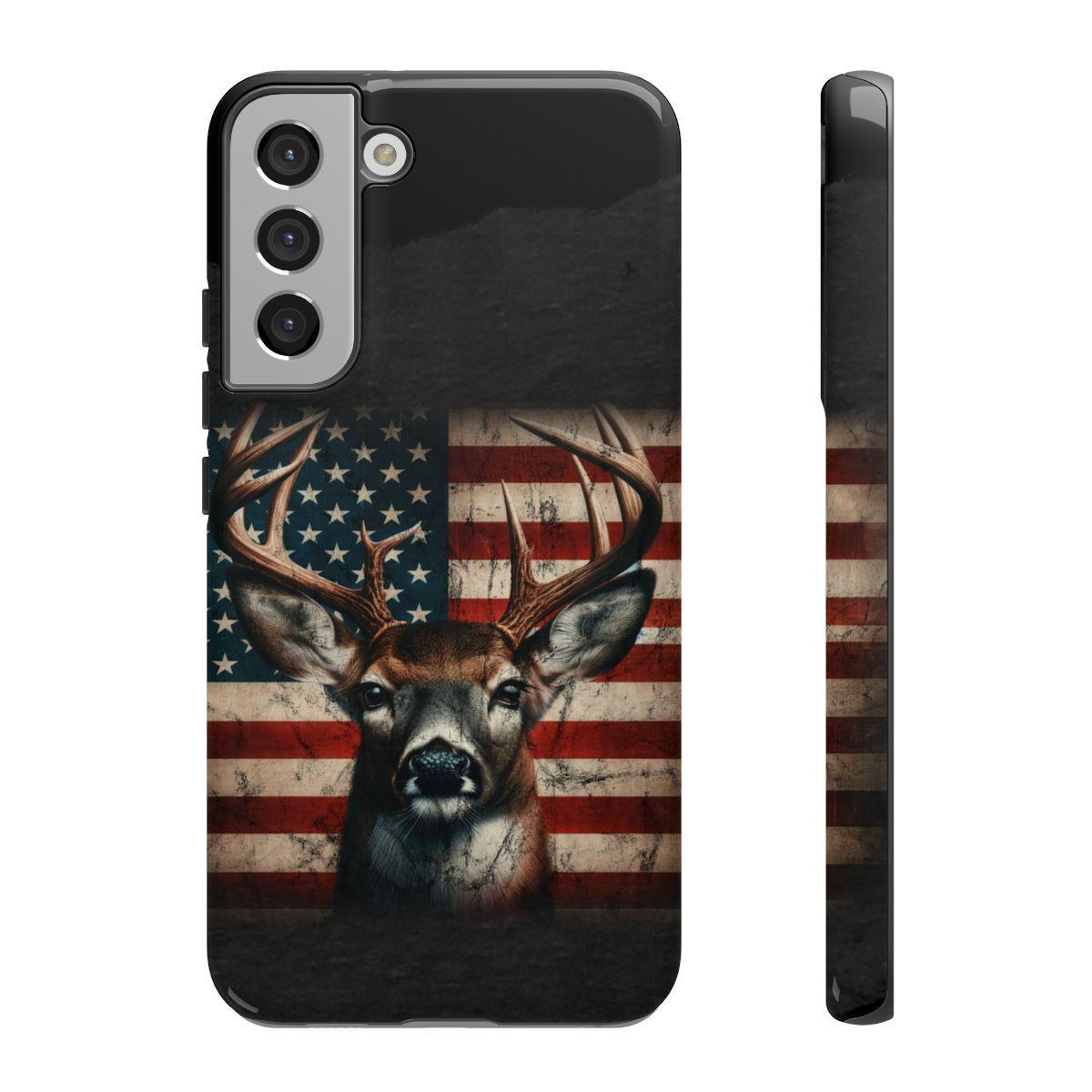 Patriotic Buck Tough Case