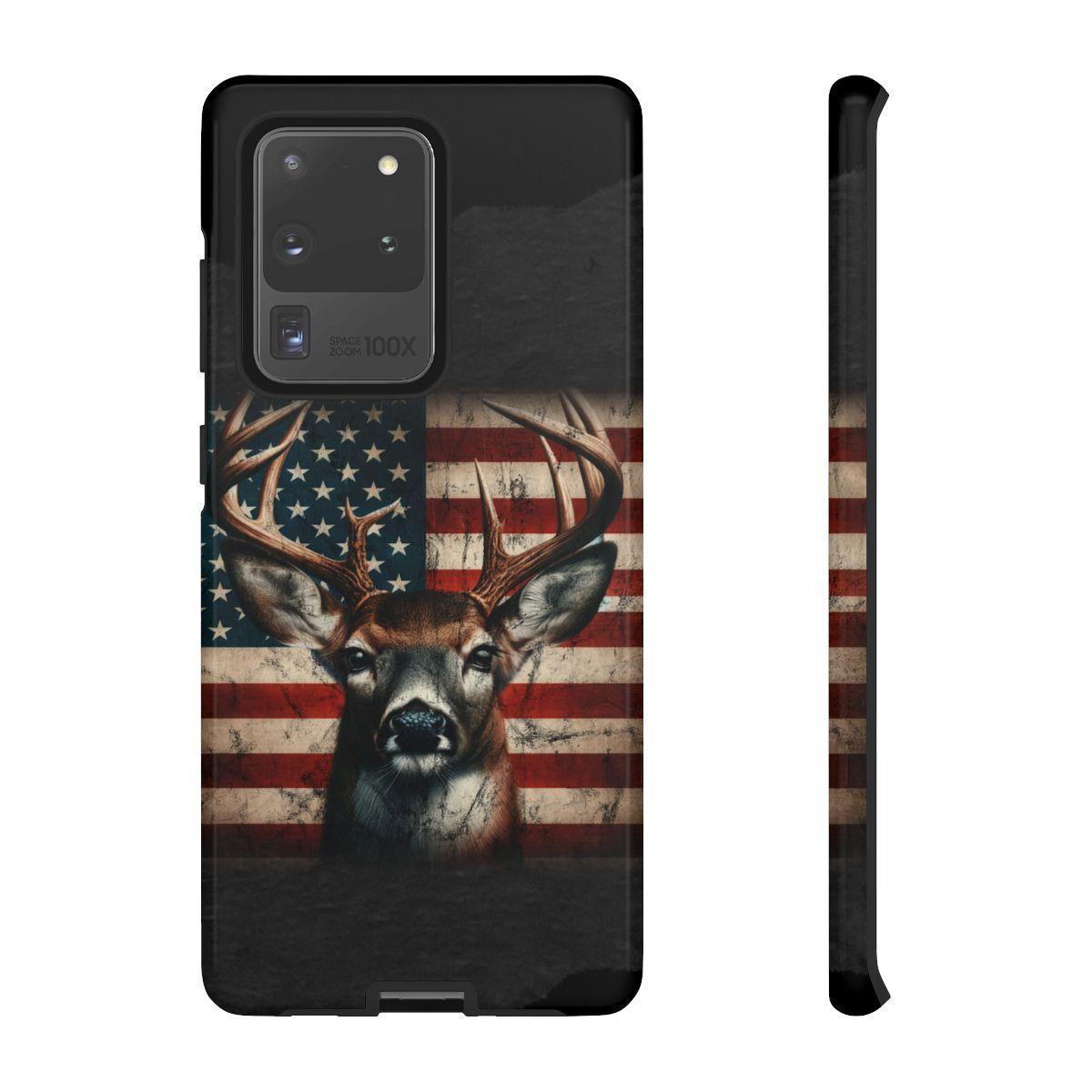 Patriotic Buck Tough Case