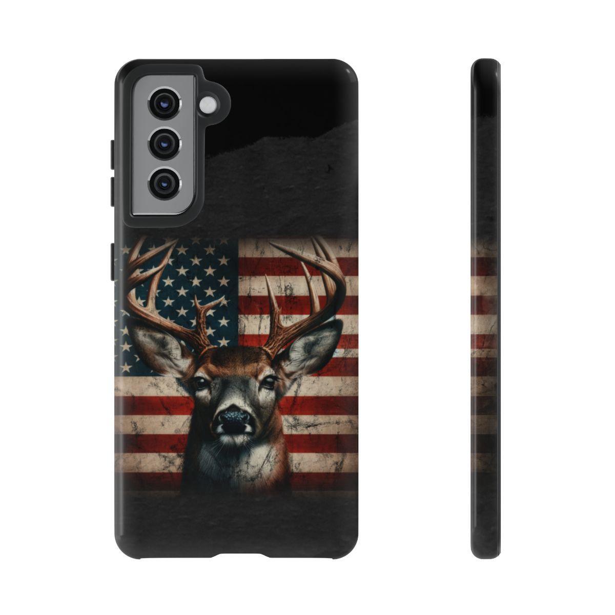 Patriotic Buck Tough Case