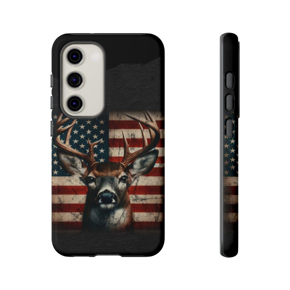 Patriotic Buck Tough Case