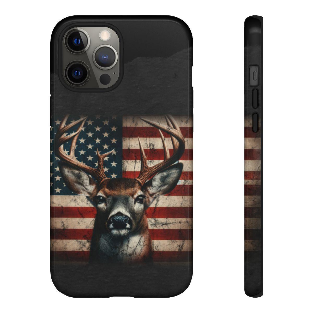 Patriotic Buck Tough Case
