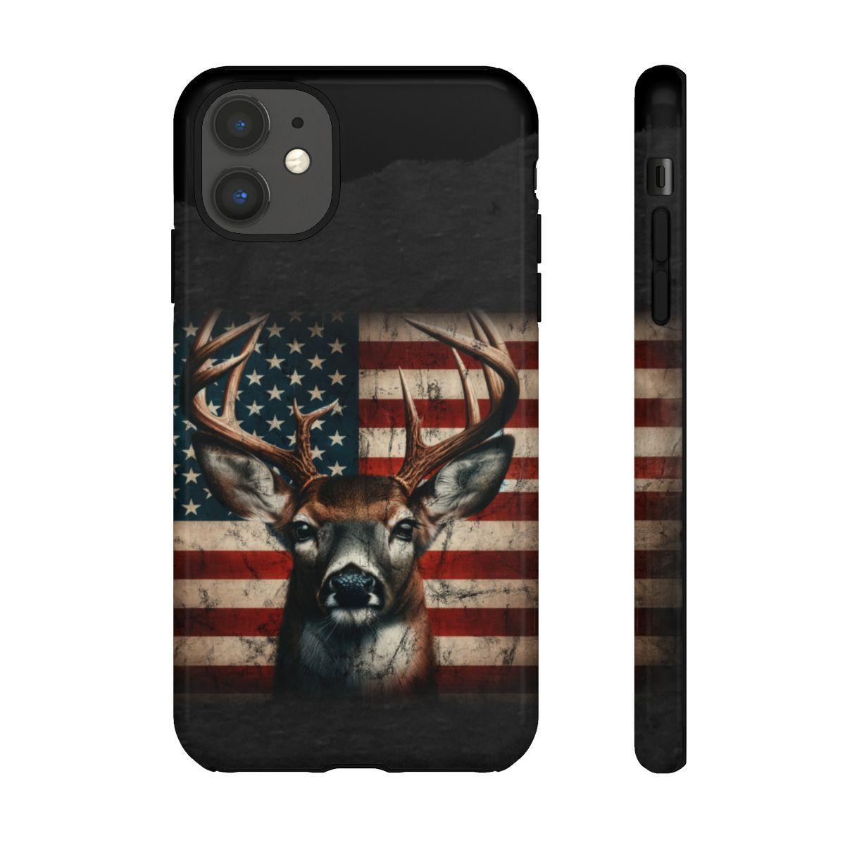 Patriotic Buck Tough Case