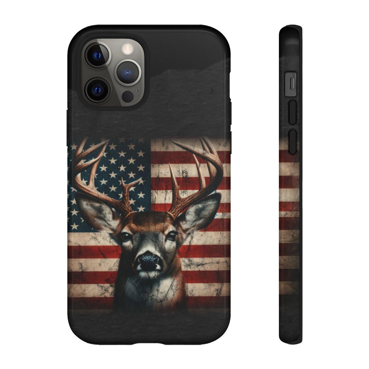 Patriotic Buck Tough Case