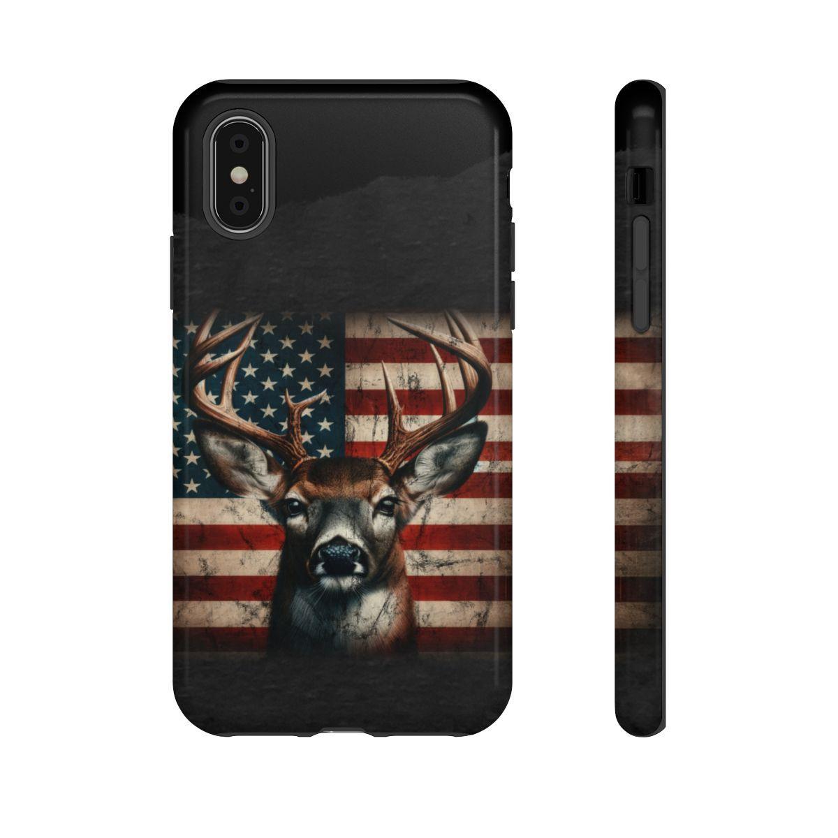 Patriotic Buck Tough Case