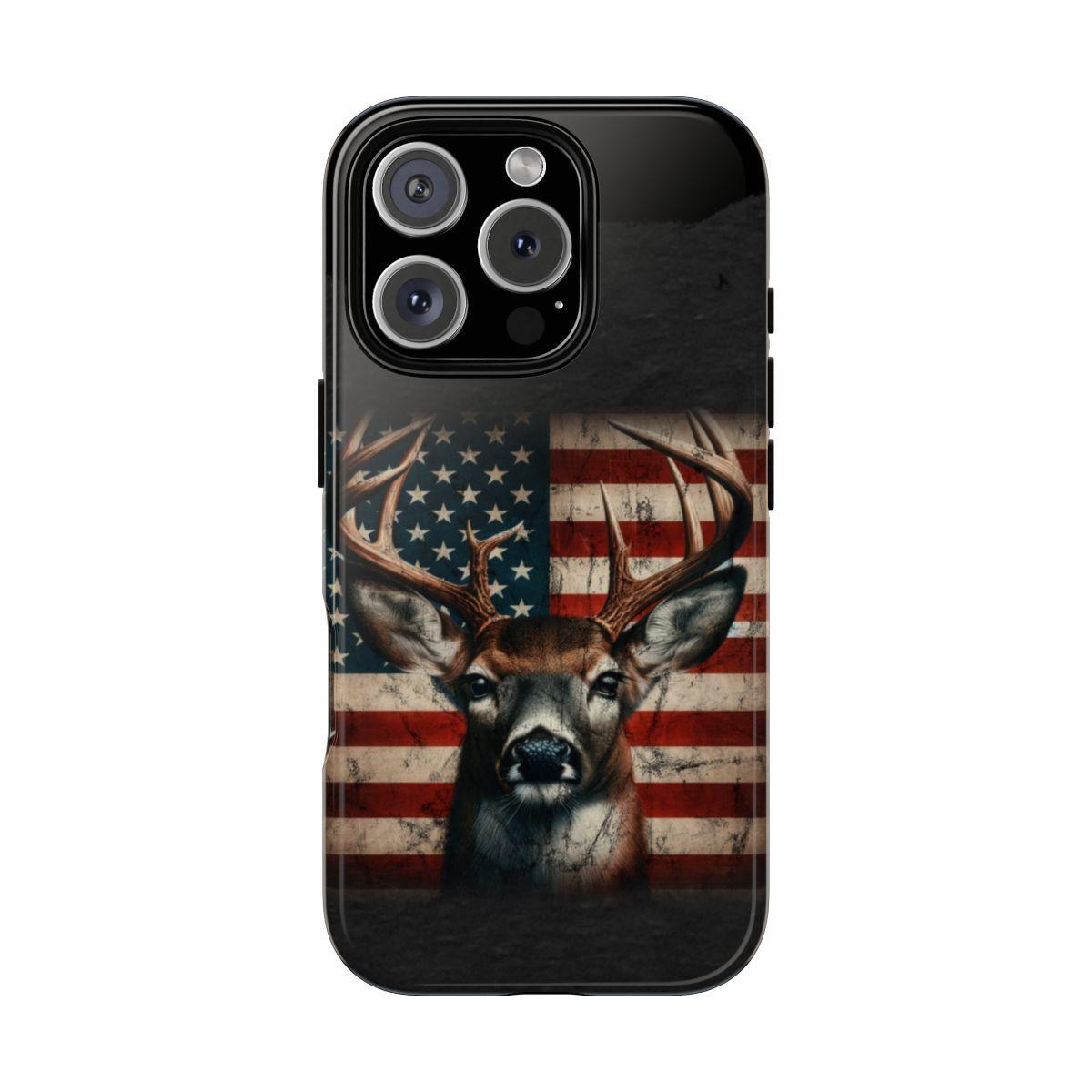 Patriotic Buck Tough Case