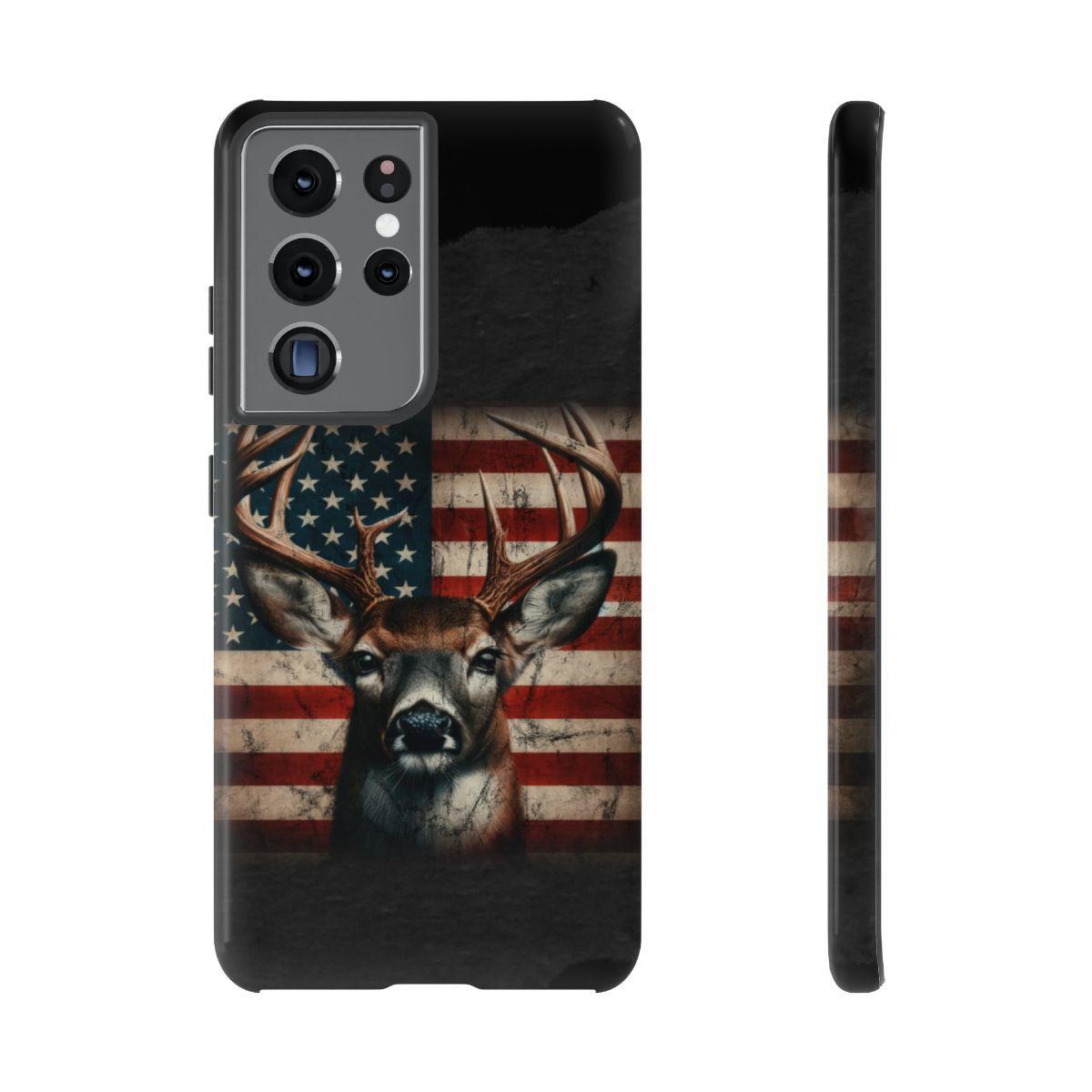 Patriotic Buck Tough Case