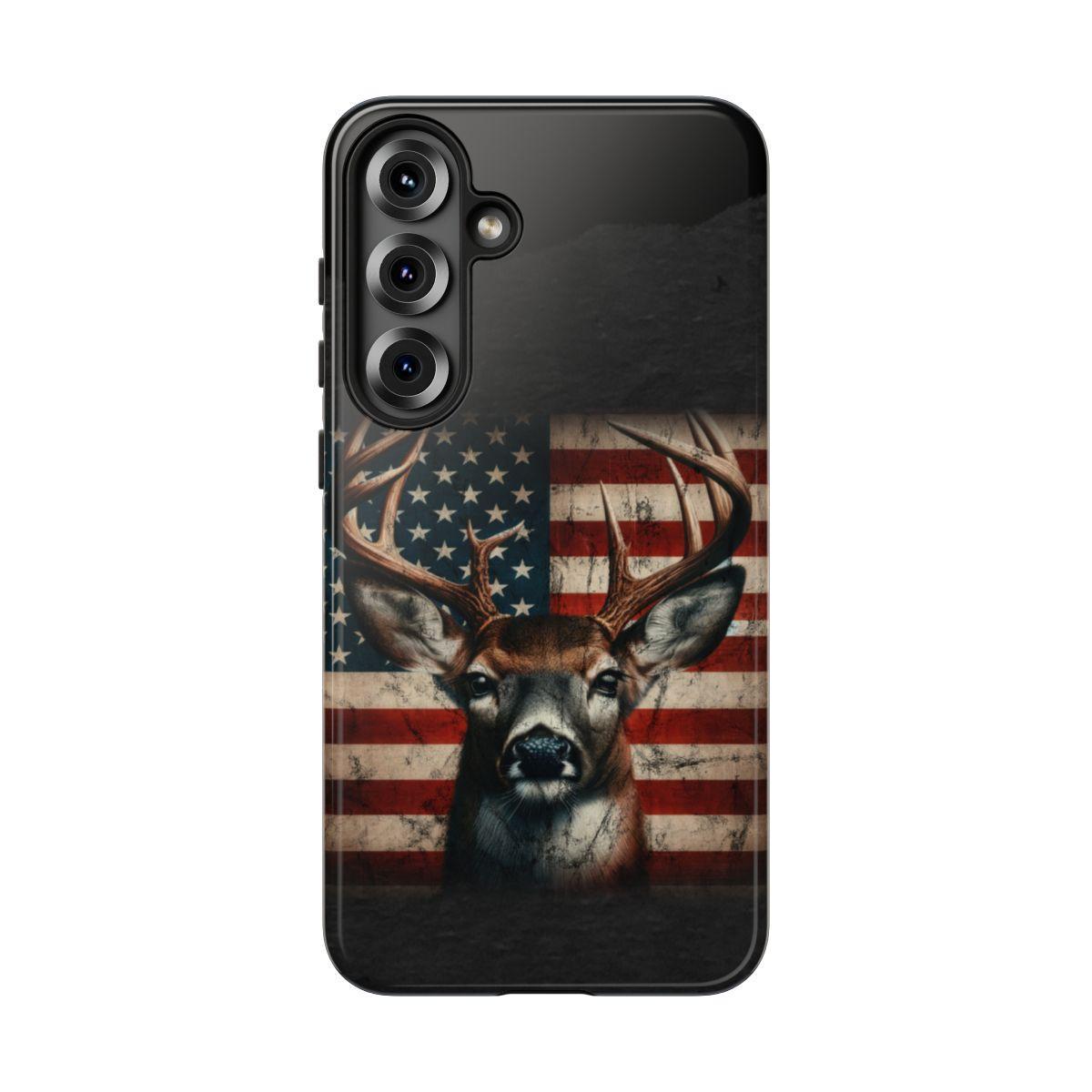 Patriotic Buck Tough Case
