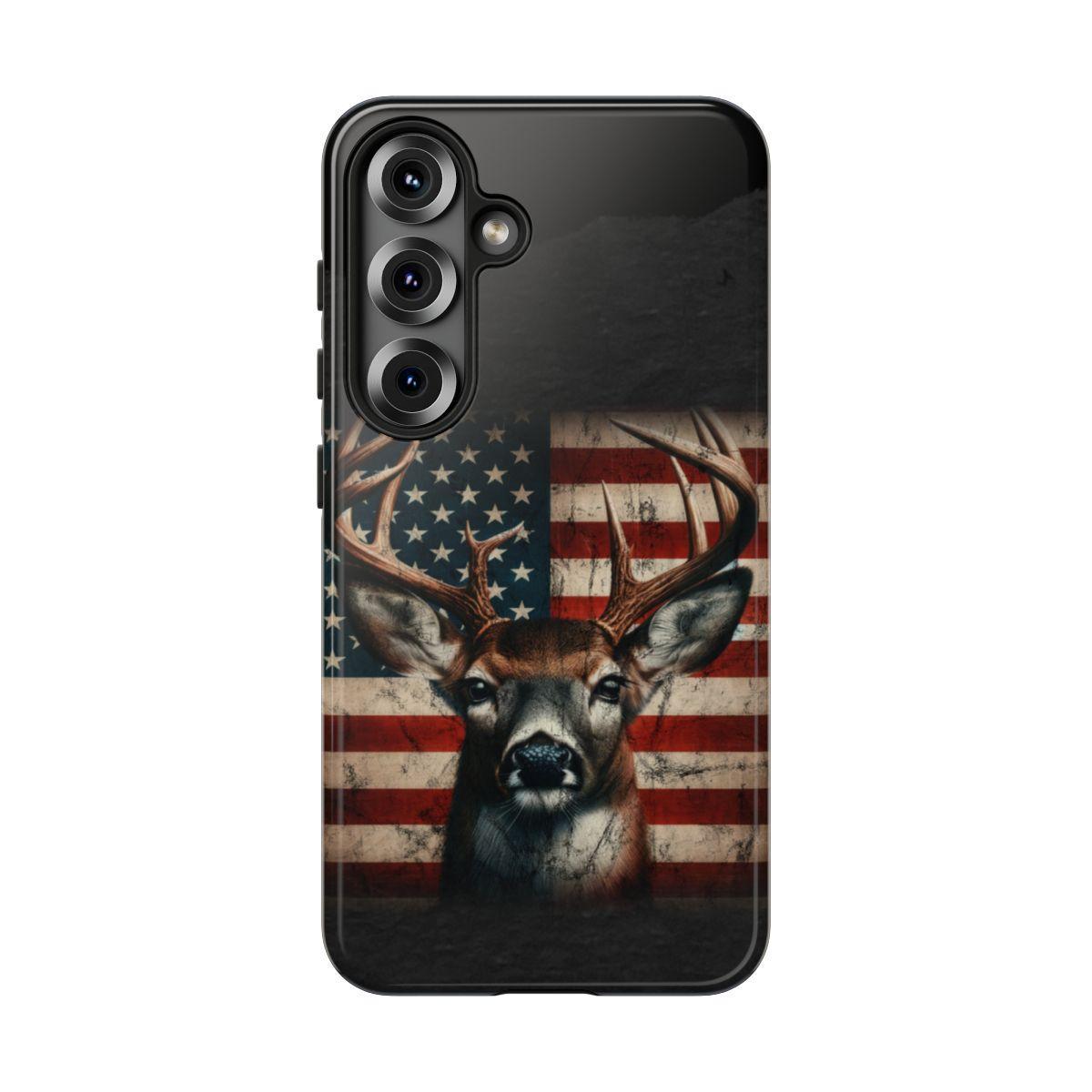 Patriotic Buck Tough Case