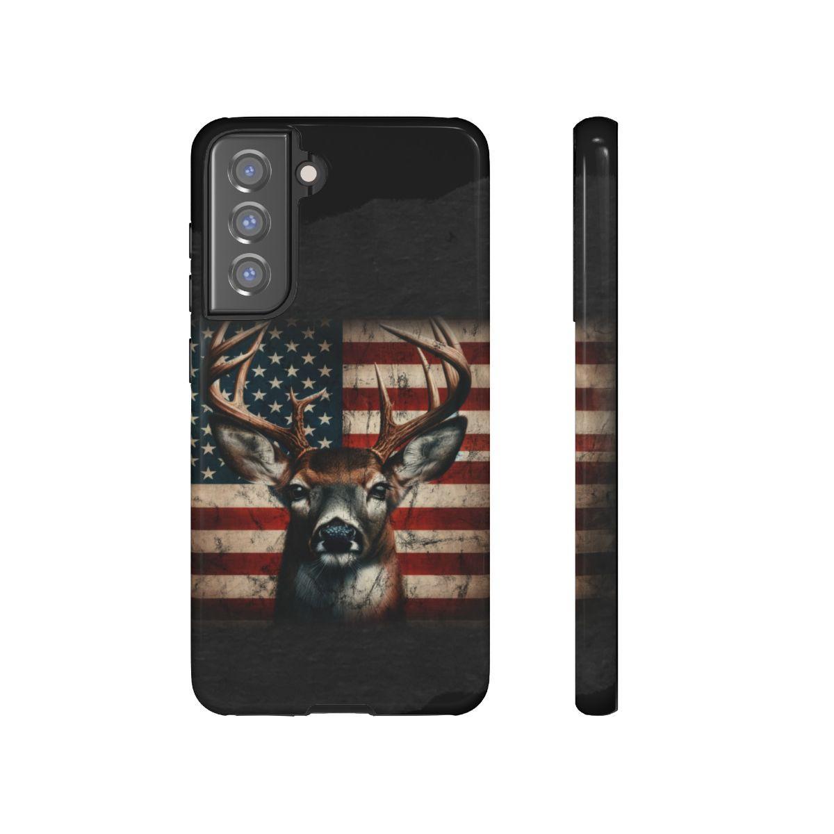 Patriotic Buck Tough Case