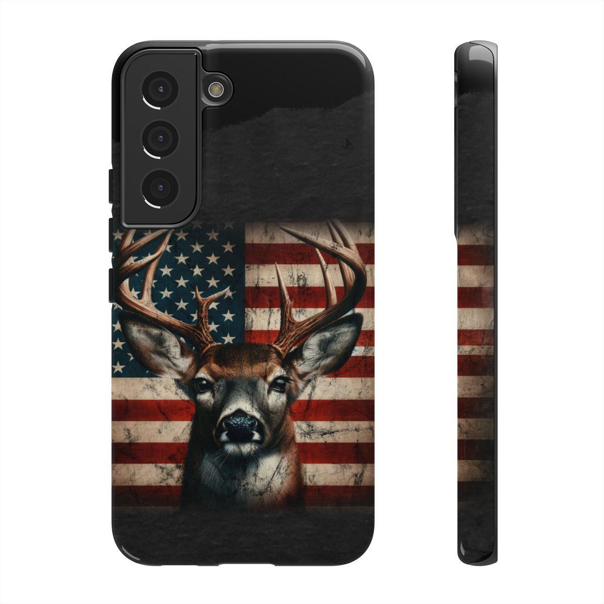 Patriotic Buck Tough Case