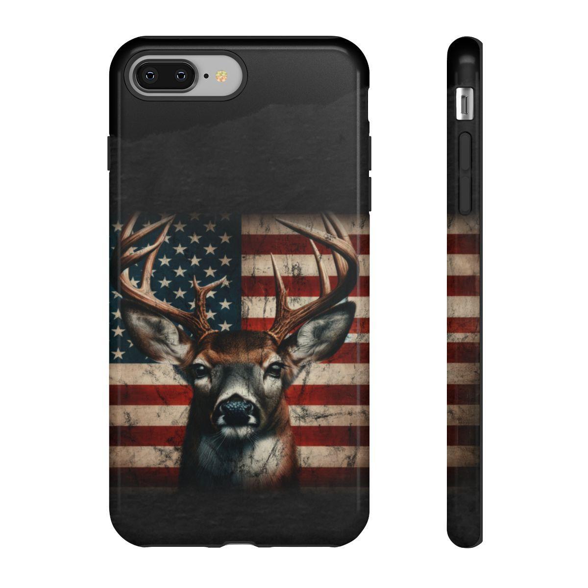 Patriotic Buck Tough Case
