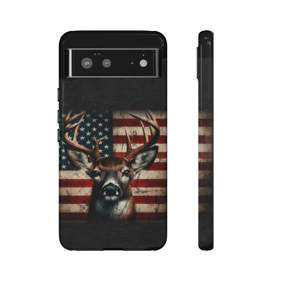 Patriotic Buck Tough Case