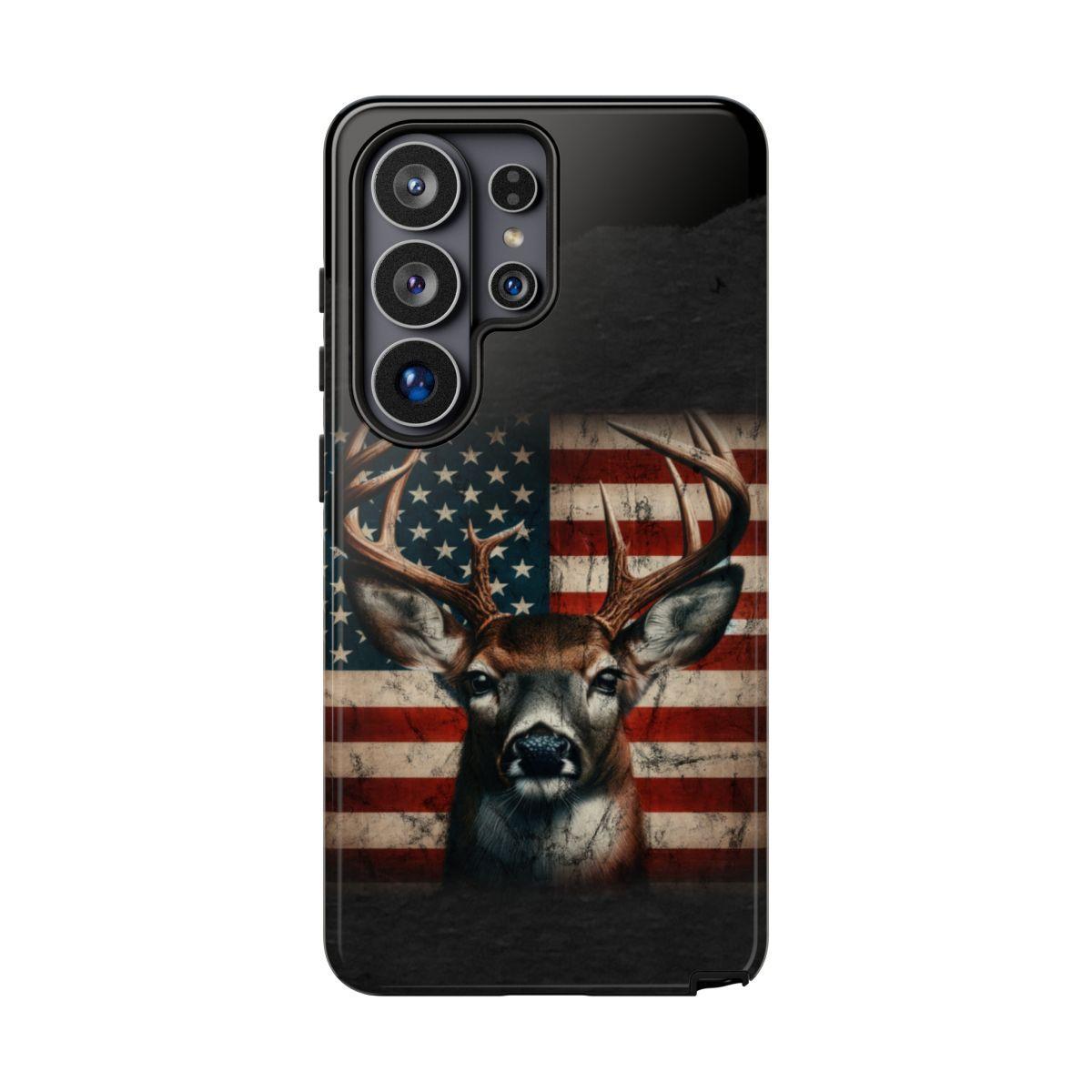 Patriotic Buck Tough Case