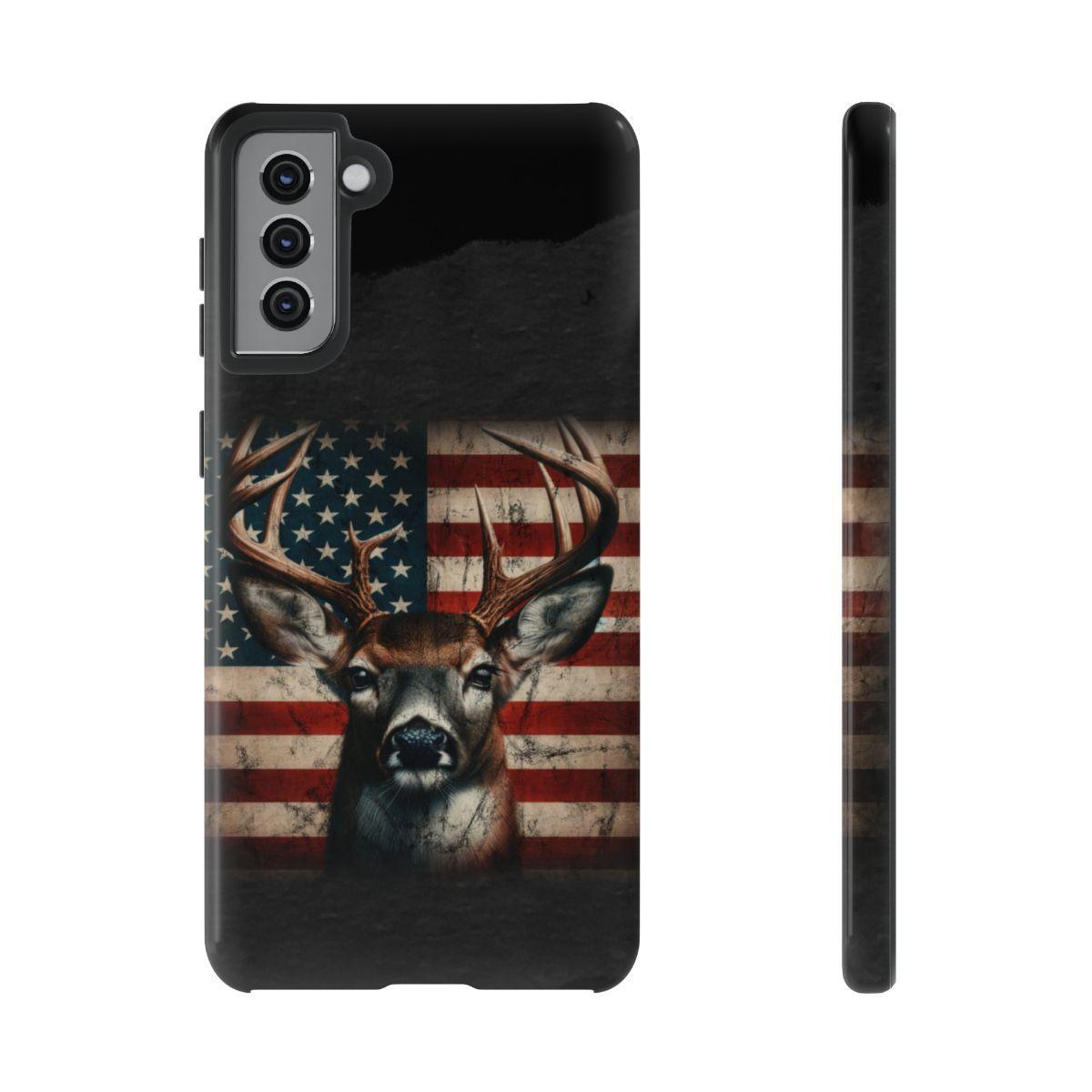 Patriotic Buck Tough Case