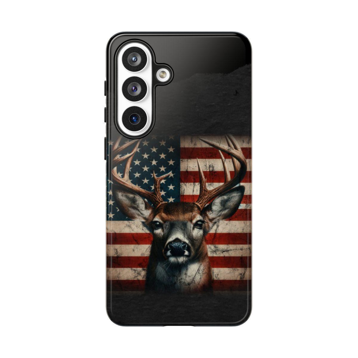 Patriotic Buck Tough Case