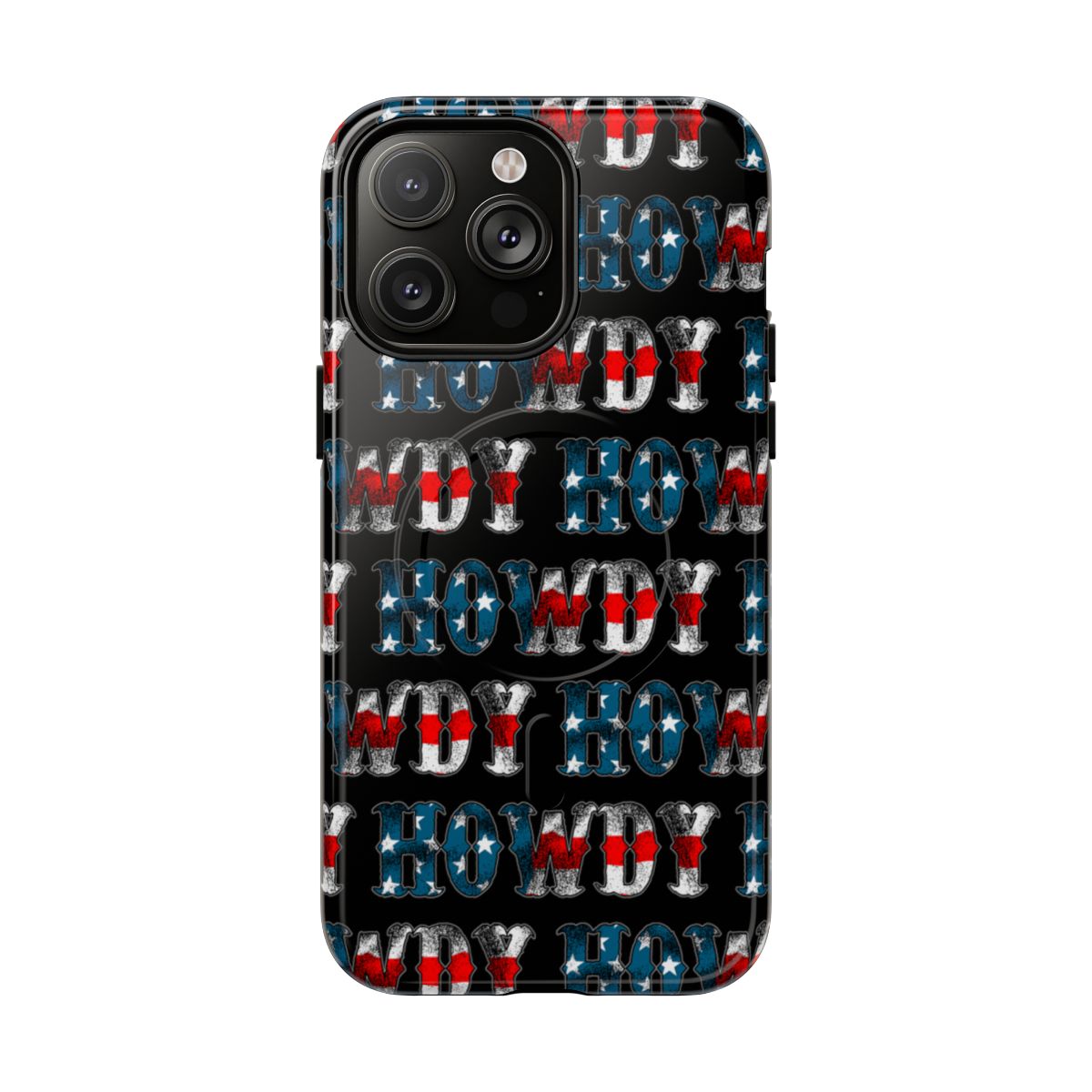 Patriotic Howdy Magnetic Case