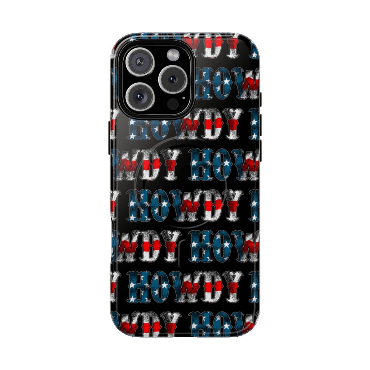 Patriotic Howdy Magnetic Case