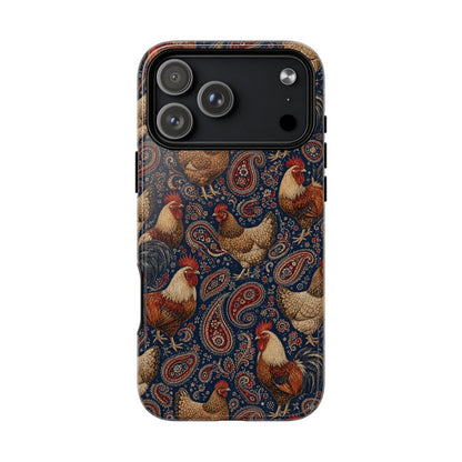 Patriotic Paisley Chickens Magnetic Case - iPhone 18 Pro Max