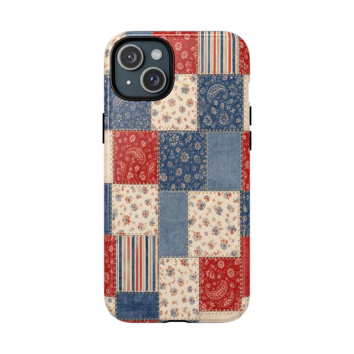 Patriotic Patchwork Magnetic Case
