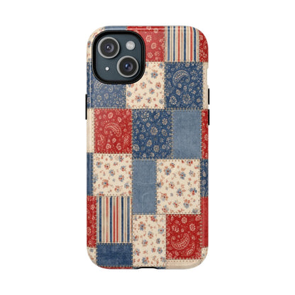 Patriotic Patchwork Magnetic Case