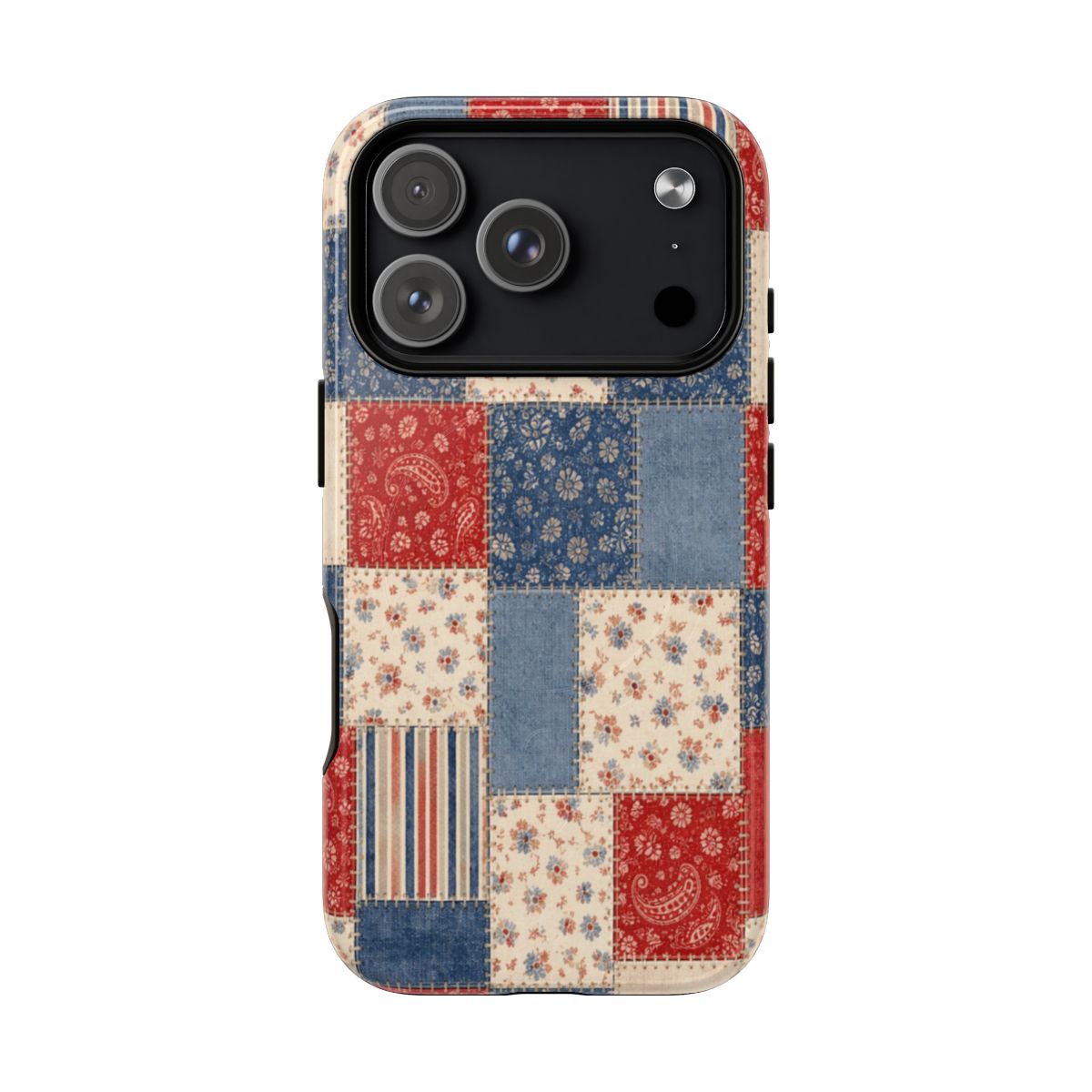 Patriotic Patchwork Magnetic Case